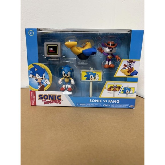 Sonic 3 Movie Jakks 5" Figure Set Sonic Shadow Super Sonic Eggman lot of 4 + 1 - Picture 3 of 4